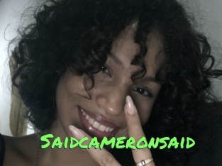 Saidcameronsaid