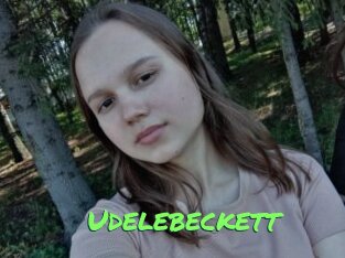 Udelebeckett